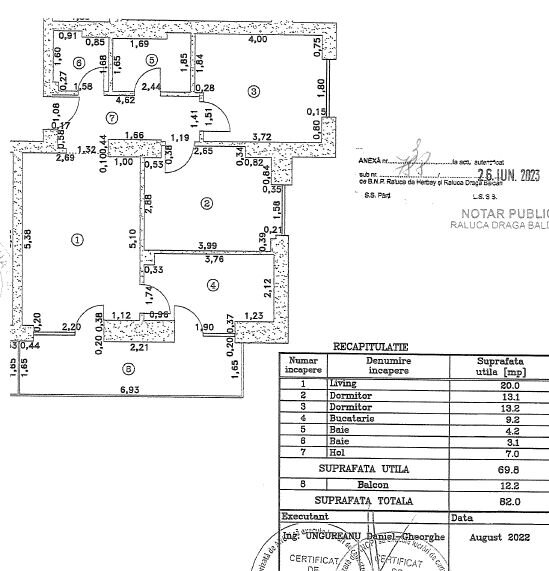 Nord comision 0%, apartament 3 camere 82mp cu parcare subterana la pret oportunitate